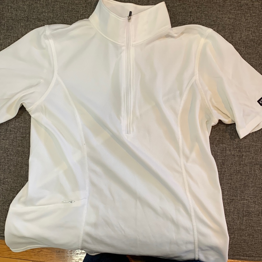 Kerrits mock neck polo shirt short sleeve
